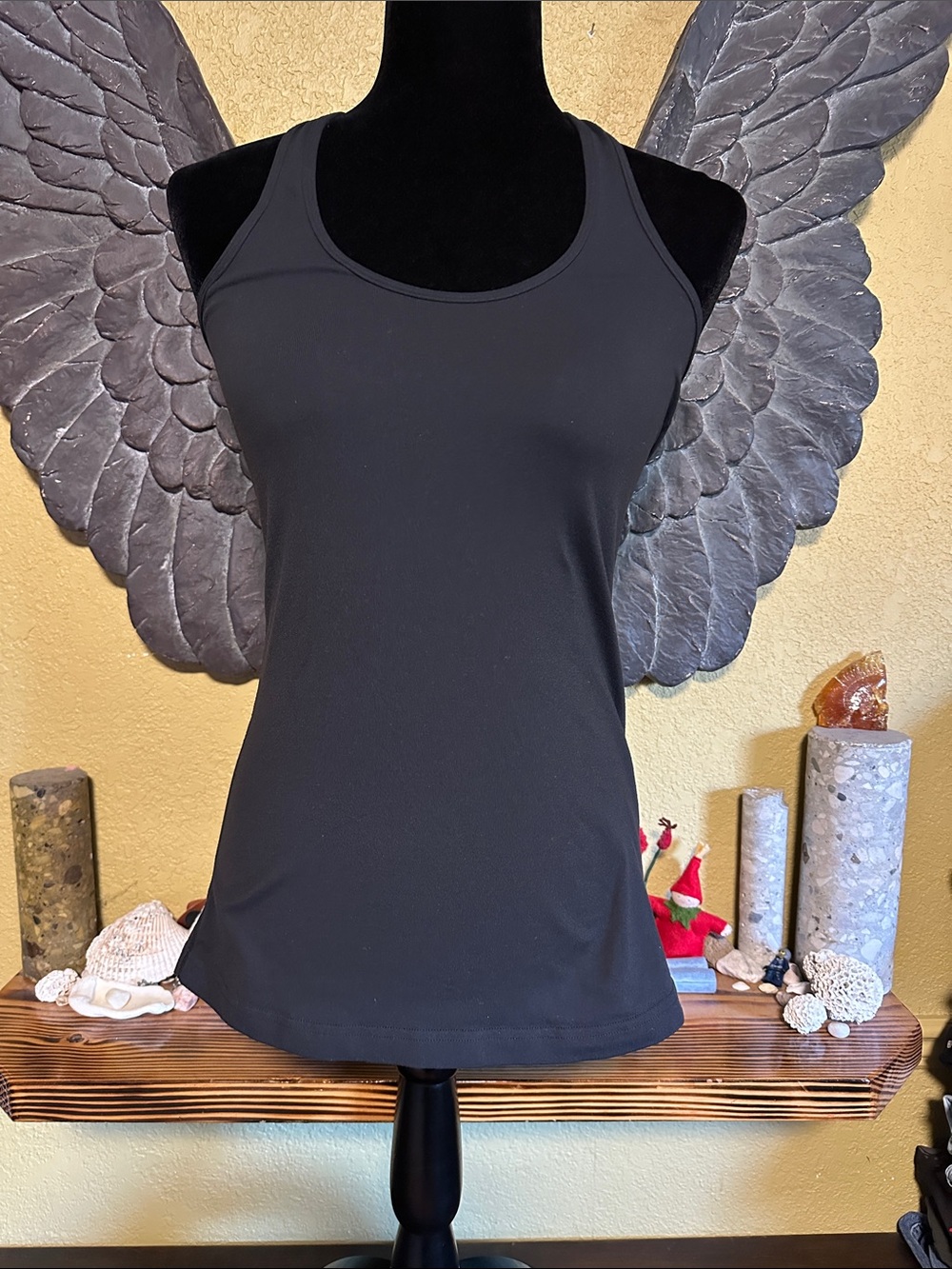Lululemon Black Racerback Tank Top